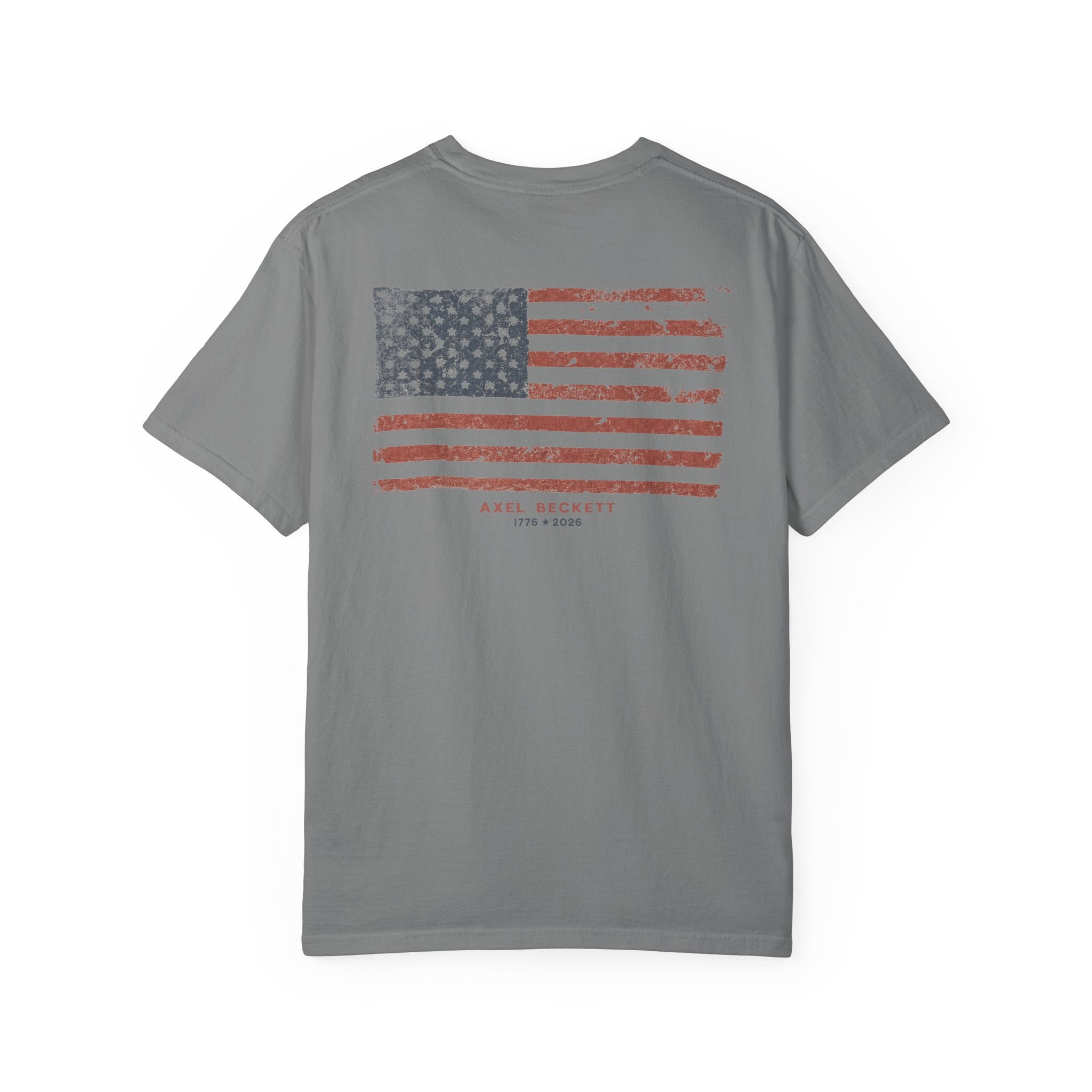 Distressed American Flag Tee