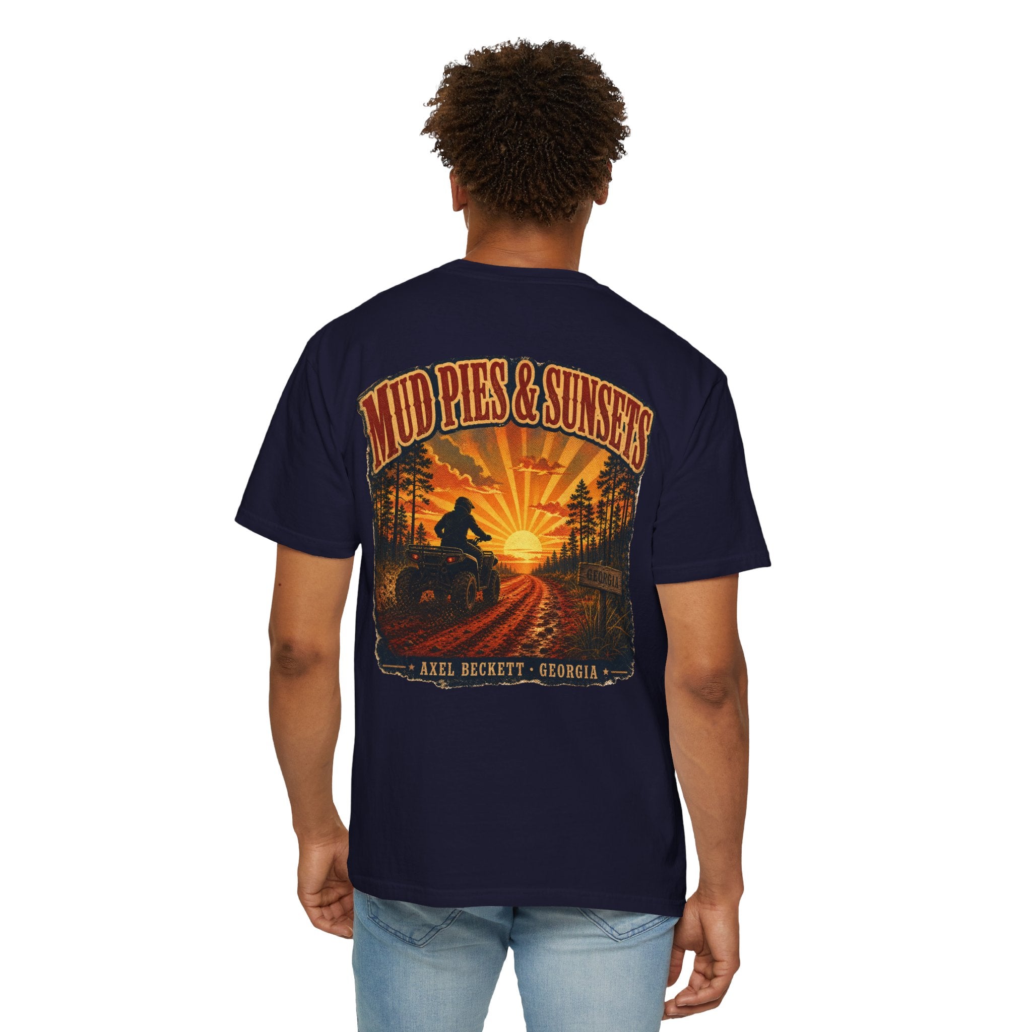 Mud Pies & Sunsets — Off-Road ATV Tee