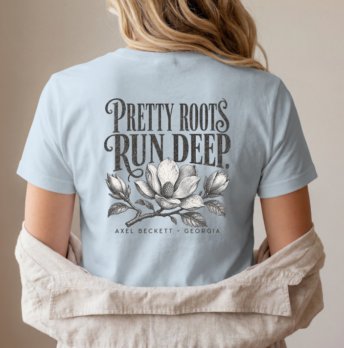 Pretty Roots Run Deep Floral Tee