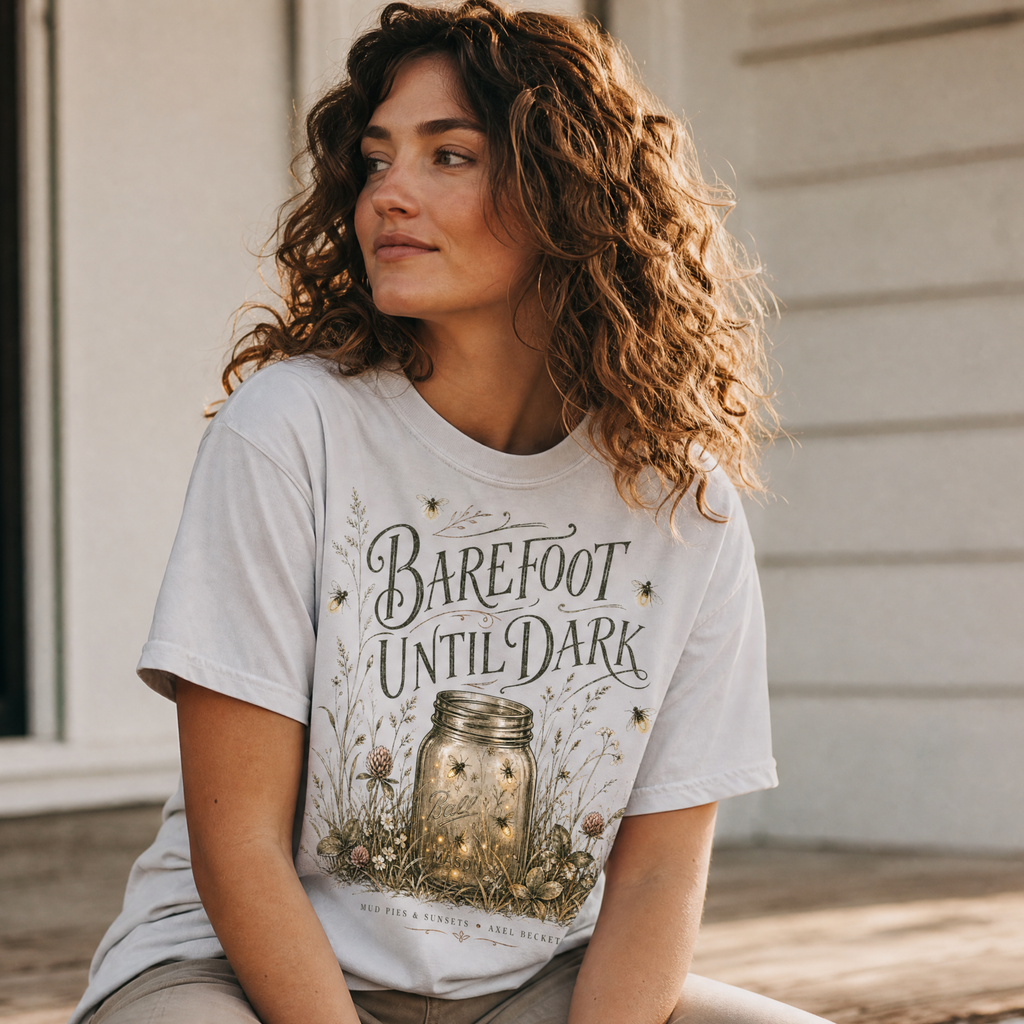 Barefoot Until Dark Tee