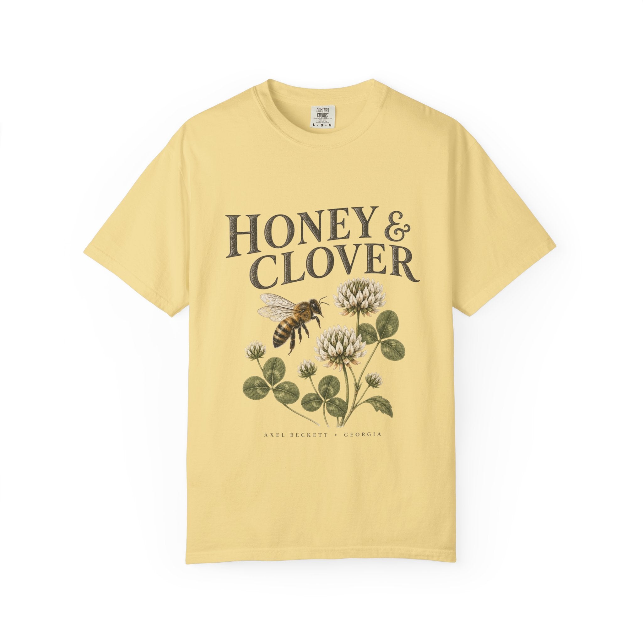 Honey Bee & Clover Floral Tee