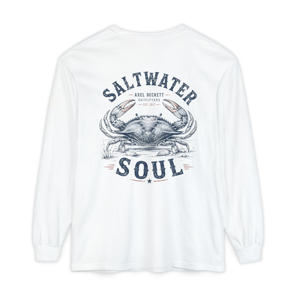 Saltwater Soul Blue Crab Long Sleeve Tee