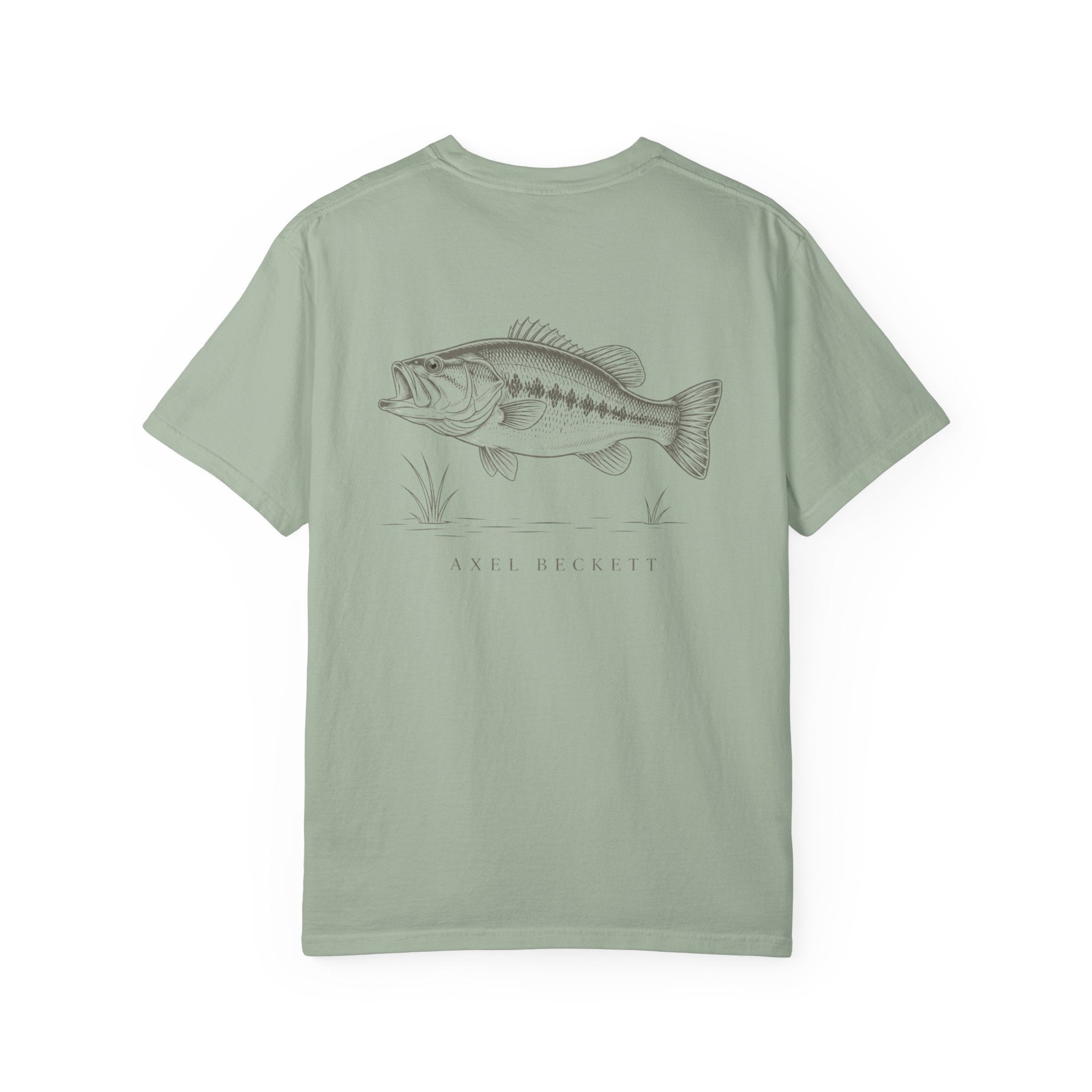 Largemouth Bass Line Art Tee