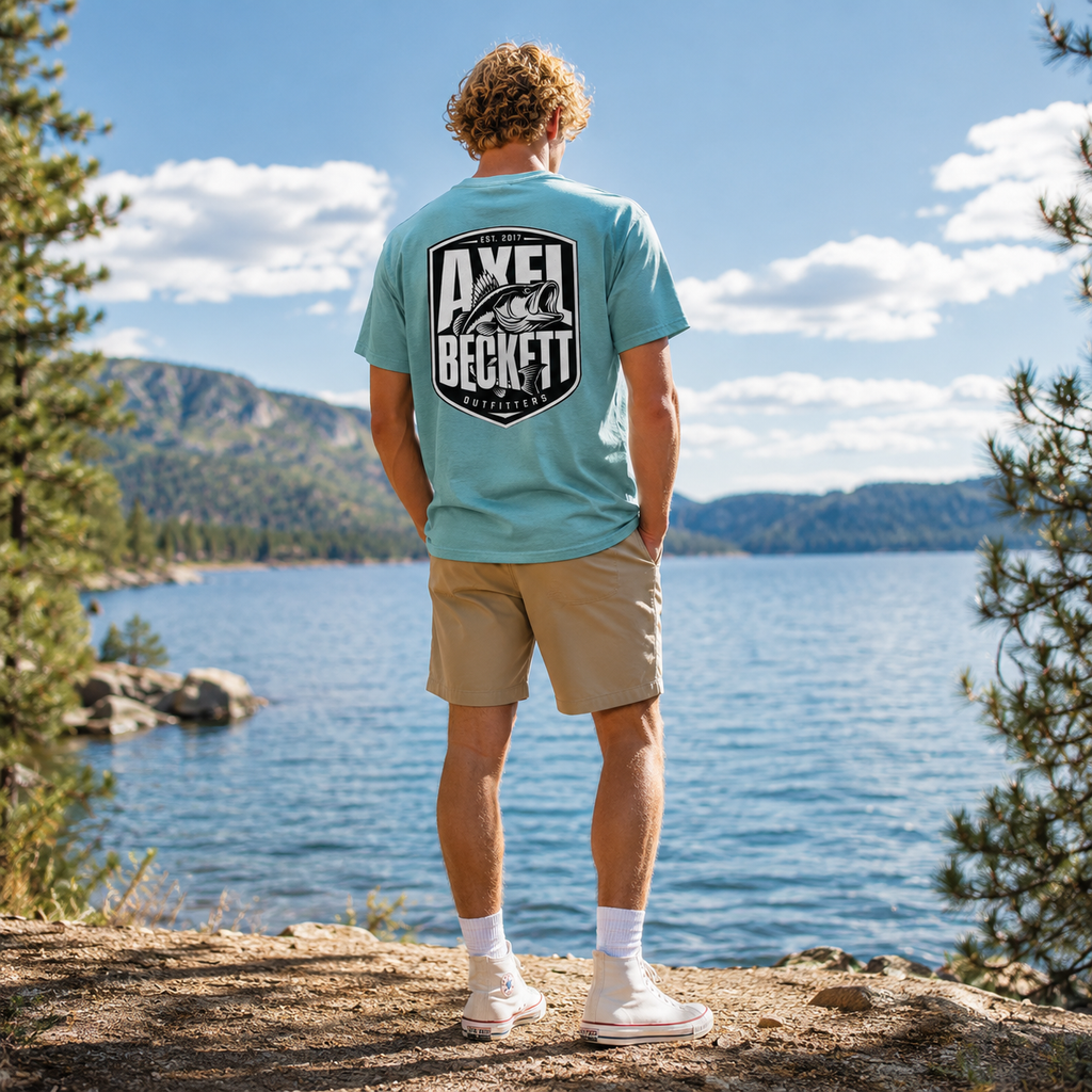 Badge Bass Tee - Axel Beckett Outfitters